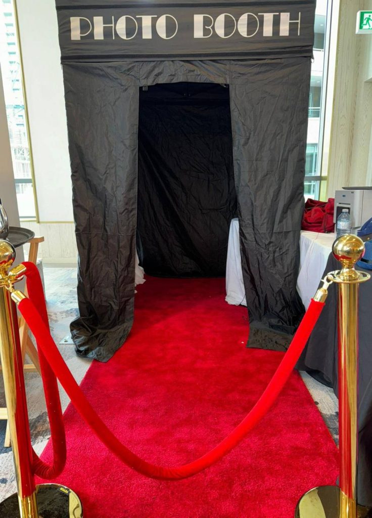 Private Enclosed Photo Booth