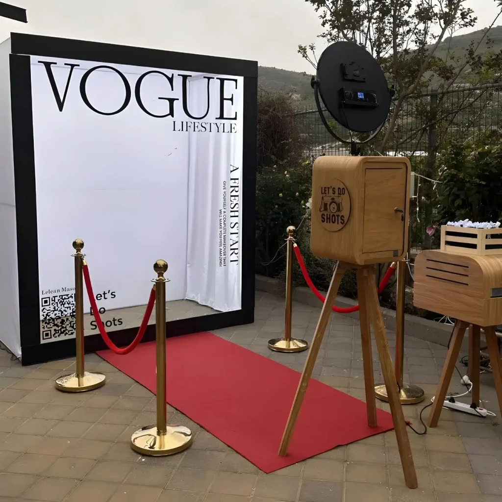 Magazine Photo Booth Rental
